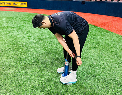 인조잔디 현장시험